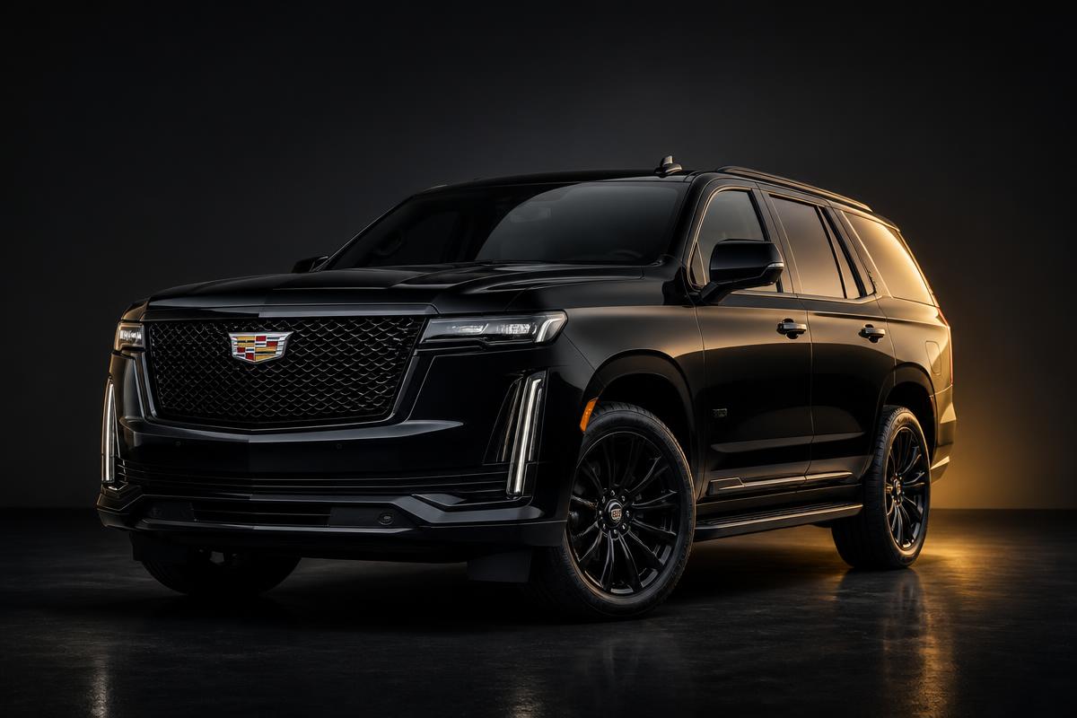Cadillac Escalade luxury chauffeur vehicle