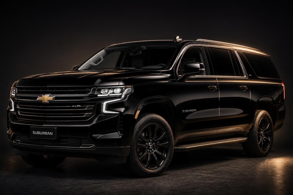 Chevrolet Suburban luxury chauffeur vehicle
